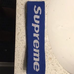 blue big supreme headband